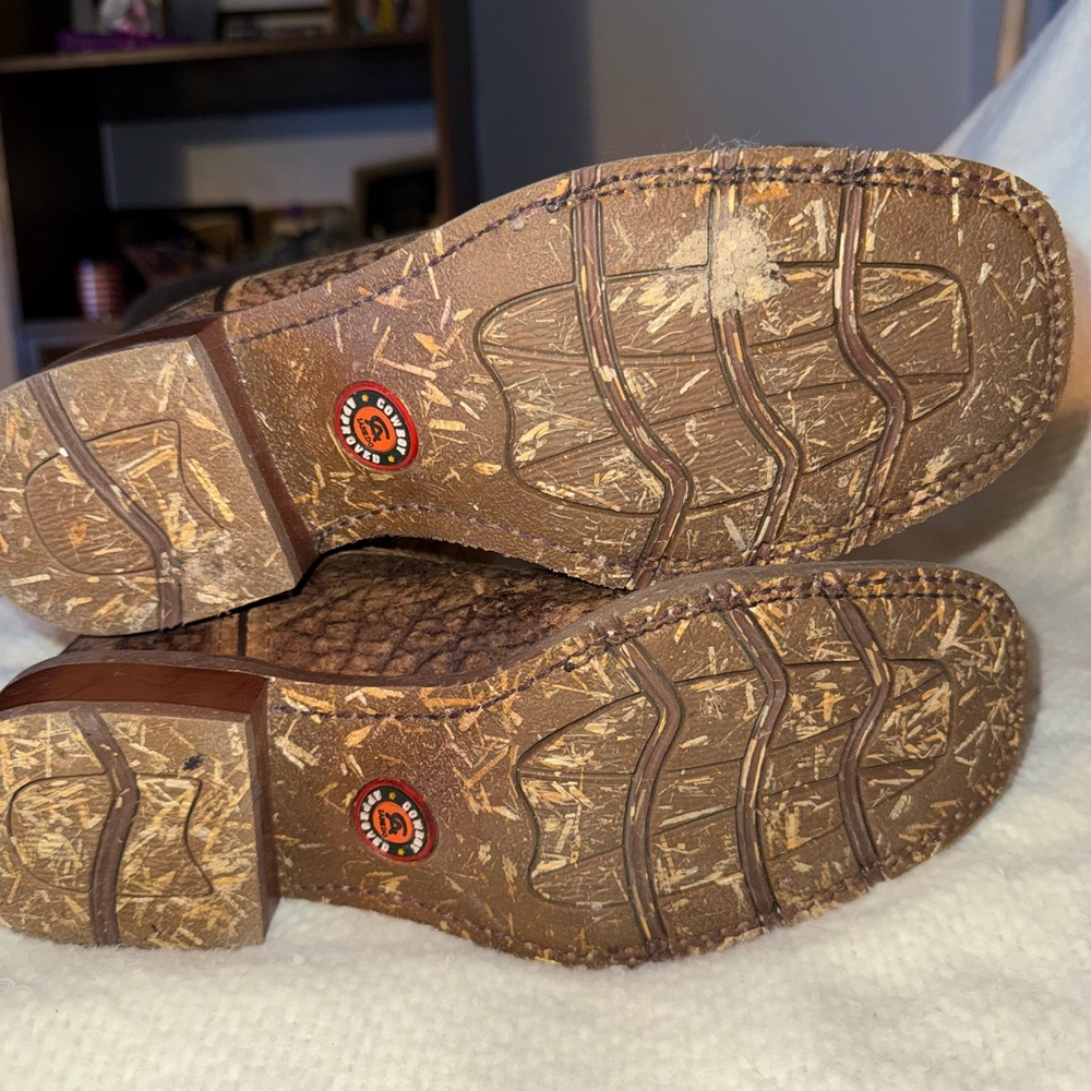 LAREDO MEN'S RUSTIC RANCHER STOCKMAN BOOTS - Picture 12 of 16
